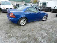 Gebraucht Mercedes SLK200 Edition 163 PS (119 kW) 2001 Blau Cabrio