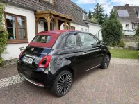 Gebraucht Fiat 500 Lounge 69 PS (50 kW) 2018 Schwarz Cabrio