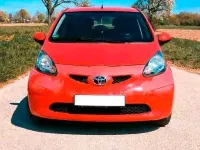 Gebraucht Toyota Aygo 69 PS (50 kW) 2006 Rot Kleinwagen