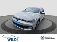 Gebraucht VW Golf VIII Move 131 PS (96 kW) 2023 Ivory silver (silber) Limousine