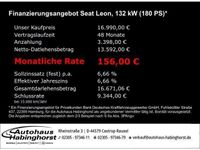 gebraucht Seat Leon ST 1.8 TSI DSG FR Kamera Kessy Navi Pano Full Link LED Alu18