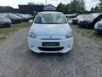 Gebraucht Mitsubishi Space Star 80 PS (58 kW) 2014 Weiß Kleinwagen