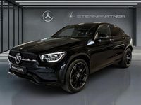 Gebraucht Mercedes GLC400d AMG 330 PS (242 kW) 2023 Metalliclack obsidianschwarz m Coupé