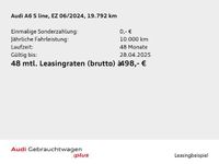 Gebraucht Audi A6 S-Line 265 PS (194 kW) 2024 Firmamentblau metallic Kombi