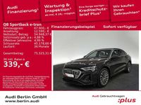 Gebraucht Audi Q8 e-tron S-Line 300 kW (408 PS) 2024 Madeirabraun metallic SUV