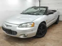 Second-hand Chrysler Sebring Cabriolet 203 CP (149 kW) 2001 Argintiu Cabrio