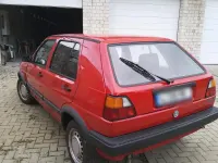 Gebraucht VW Golf II 55 PS (40 kW) 1990 Rot Kleinwagen