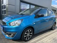 Gebraucht Mitsubishi Space Star Diamant Edition 80 PS (58 kW) 2017 Blau Kleinwagen