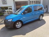 Gebraucht VW Caddy Basis 75 PS (55 kW) 2021 Costa azul metallic Van / Kleinbus