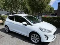 Gebraucht Ford Fiesta ST-Line 101 PS (74 kW) 2018 Weiß Kleinwagen