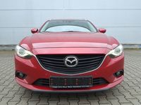 gebraucht Mazda 6 Kombi Sports-Line+Leder+Navi+Kamera+Automatik