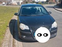 Gebraucht VW Polo Trendline 60 PS (44 kW) 2007 Schwarz Kleinwagen