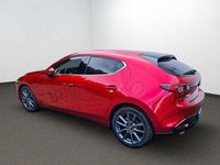 Neu Mazda 3 Exclusive 122 PS (89 kW) 2025 Rot Limousine
