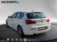 Gebraucht BMW 118 Advantage 136 PS (100 kW) 2017 Weiß Kleinwagen