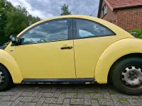 Gebraucht VW New Beetle 90 PS (66 kW) 1999 Gelb Kleinwagen