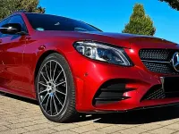 Gebraucht Mercedes C220 AMG line 194 PS (142 kW) 2018 Rot Limousine