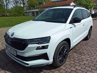 Gebraucht Skoda Karoq SportLine 150 PS (110 kW) 2023 Weiß SUV
