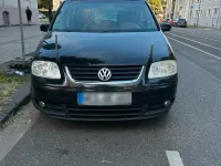 Gebraucht VW Touran 105 PS (77 kW) 2005 Schwarz Van / Kleinbus