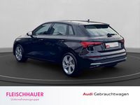 Gebraucht Audi A3 Advanced Plus 116 PS (85 kW) 2024 Schwarz Limousine