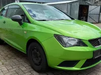 Gebraucht Seat Ibiza Reference 69 PS (50 kW) 2013 "lima" gr}n Kleinwagen
