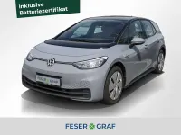 Gebraucht VW ID.3 Pure 110 kW (150 PS) 2022 Mondsteingrau schwarz Kleinwagen