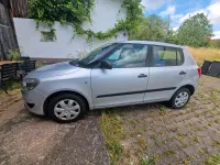 Gebraucht Skoda Fabia 2011 Grau Kleinwagen