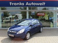 Gebraucht Opel Corsa Edition 80 PS (58 kW) 2008 Blau metallic Kleinwagen
