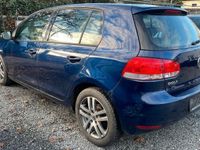 Gebraucht VW Golf VI Trendline 80 PS (58 kW) 2010 Blau Kleinwagen