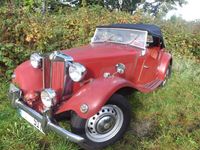 Gebraucht MG TD 56 PS (41 kW) 1951 Rot Cabrio