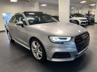 Brugt Audi A3 S-Line 150 HK (110 kW) 2019 Sølv Sedan