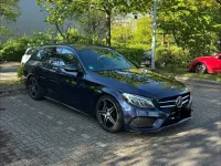 Gebraucht Mercedes C250 AMG line 204 PS (150 kW) 2016 Blau Limousine