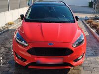 Gebraucht Ford Focus ST-Line 140 PS (102 kW) 2018 Rot Kombi