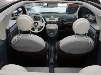 Gebraucht Fiat 500 Lounge 86 PS (63 kW) 2011 Schwarz Cabrio