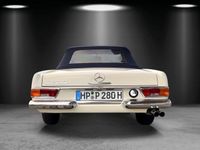 Gebraucht Mercedes SL280 170 PS (125 kW) 1970 Weiß Cabrio