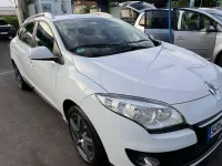 Gebraucht Renault Mégane GrandTour Dynamique 110 PS (80 kW) 2012 Weiß Kombi