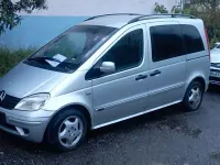 Gebraucht Mercedes Vaneo 125 PS (91 kW) 2003 Silber Van / Kleinbus