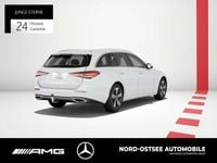 Gebraucht Mercedes C220 Avantgarde 200 PS (147 kW) 2023 Unilack polarweiß Kombi