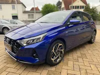 Gebraucht Hyundai i20 Intro Edition 101 PS (74 kW) 2021 Blau Kleinwagen