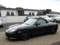 Brugt Porsche Boxster S 260 HK (191 kW) 2003 Sort Cabriolet