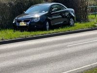 gebraucht VW Eos vwCabrio 1.4 tsi schwarz schaltwagen