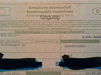 Gebraucht VW Touran Trendline 110 PS (80 kW) 2015 Blau Van / Kleinbus