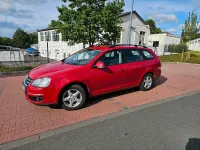 Gebraucht VW Golf V 102 PS (75 kW) 2009 Rot Kombi