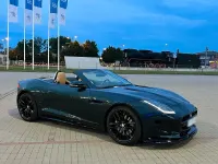 Gebraucht Jaguar F-Type R 340 PS (250 kW) 2013 Grün Cabrio