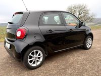 Gebraucht Smart ForFour Passion 71 PS (52 kW) 2015 Schwarz Kleinwagen