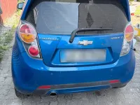 Gebraucht Chevrolet Spark LT 82 PS (60 kW) 2012 Blau Kleinwagen