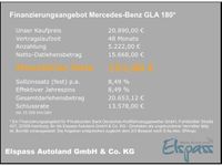gebraucht Mercedes GLA180 AUTOMATIK NAV SHZ TEMPOMAT ALU PDC vo+hi BLUETOOTH