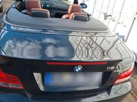 Gebraucht BMW 118 Cabriolet 143 PS (105 kW) 2008 Schwarz Cabrio