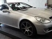 Gebraucht Mercedes SLK200 184 PS (135 kW) 2010 Silber Cabrio