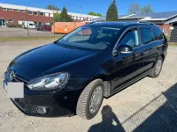Gebraucht VW Golf VI Style 105 PS (77 kW) 2012 Schwarz Kleinwagen