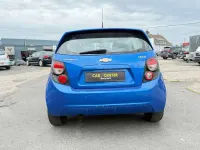 Gebraucht Chevrolet Aveo LT 101 PS (74 kW) 2012 Boracay blau Kleinwagen